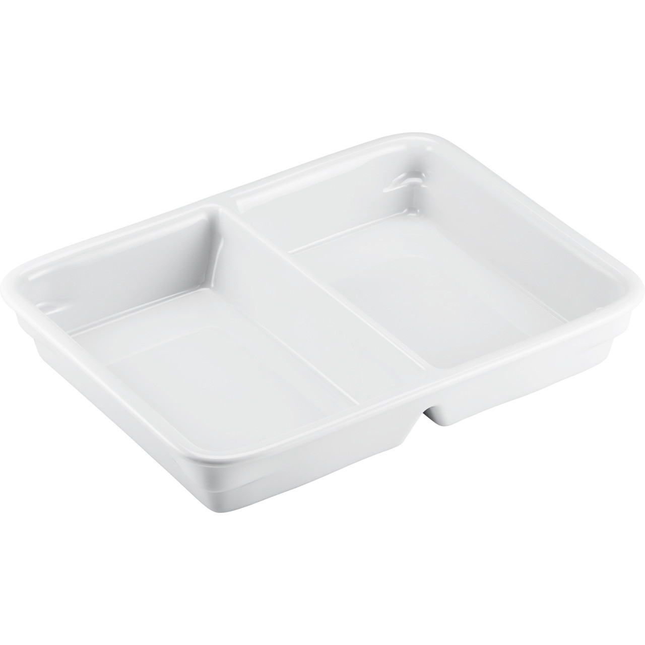 Schale 1/2 geteilt 235 x 175 x 40 mm